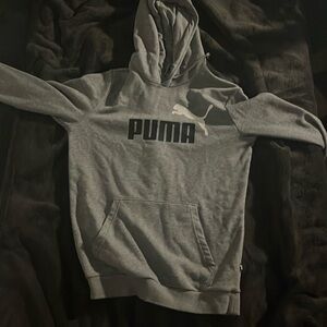 Grey Puma Hoodie